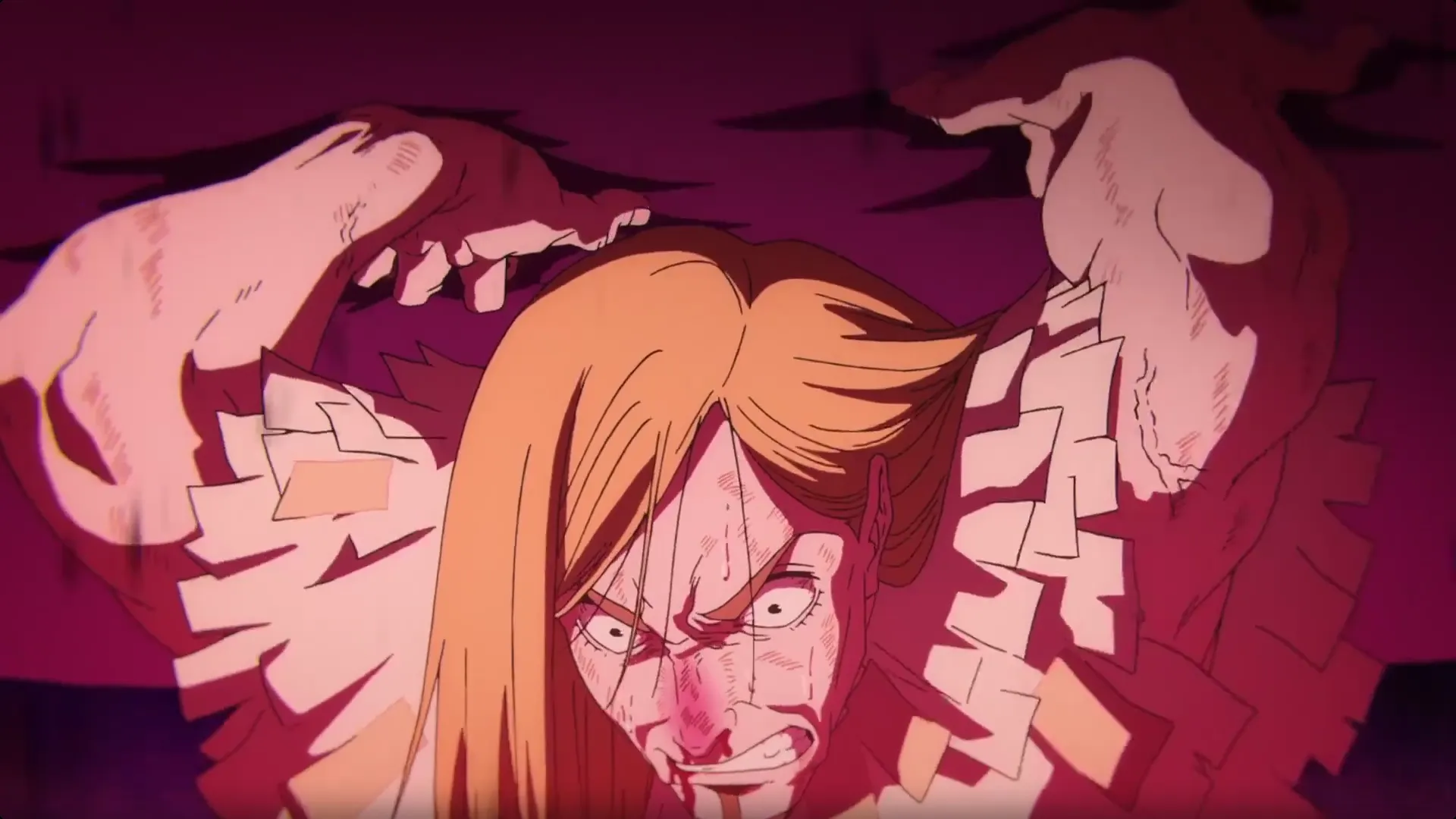 Кадр из аниме «Магическая битва: Смертельная миграция»