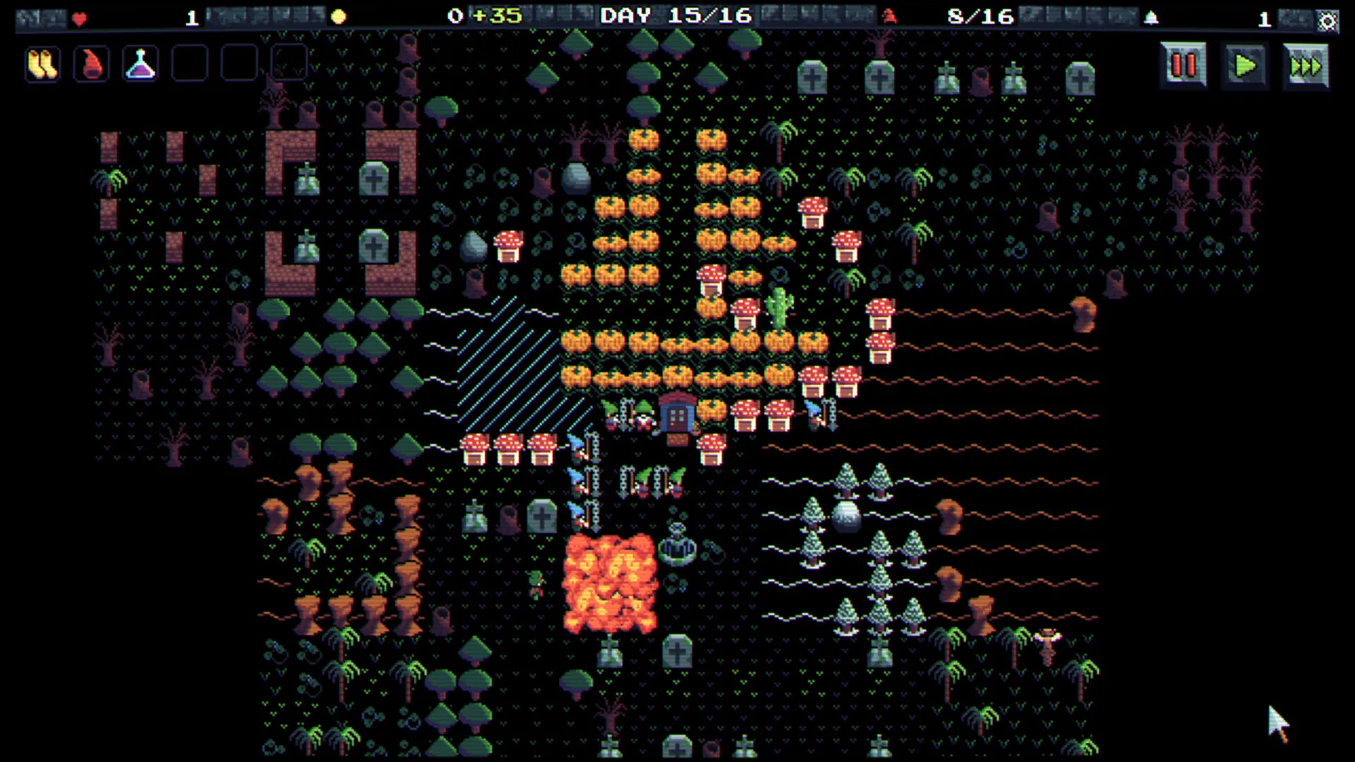 Скриншот из Gnomes. Источник: Steam