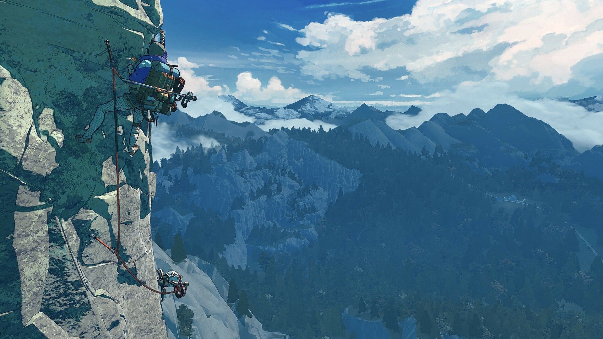Скриншот из Cairn. Источник: Steam