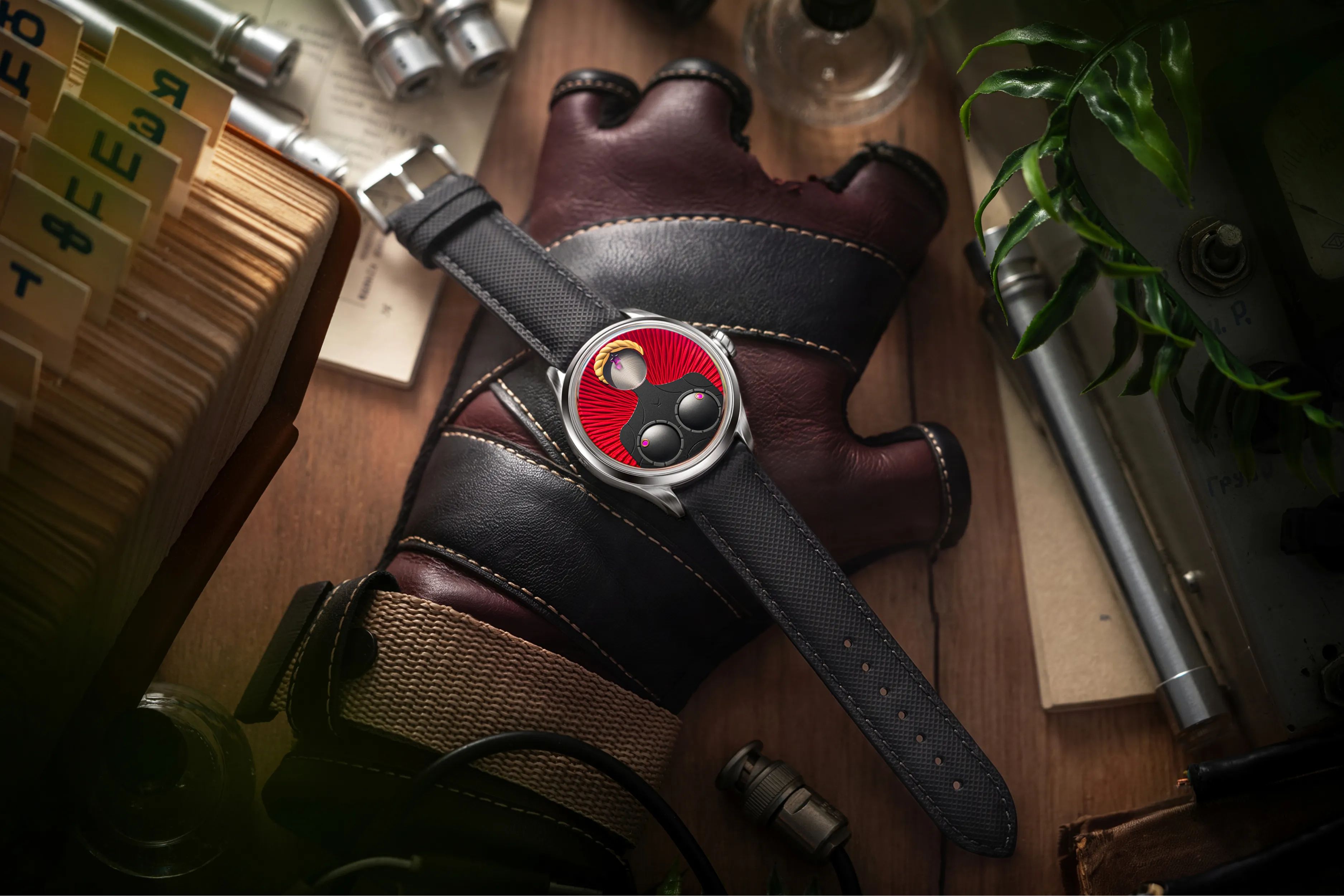 Часы по Atomic Heart. Источник: сайт «Константин Чайкин»