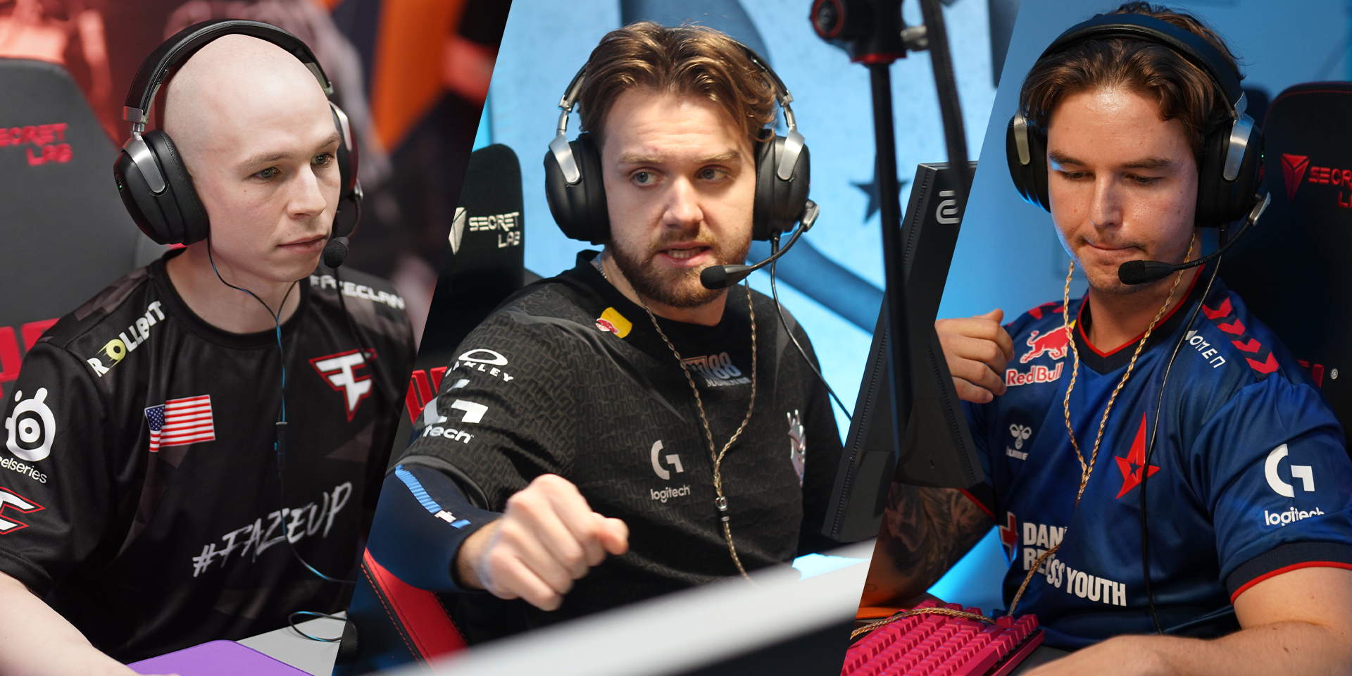 EliGE, NiKo и dev1ce