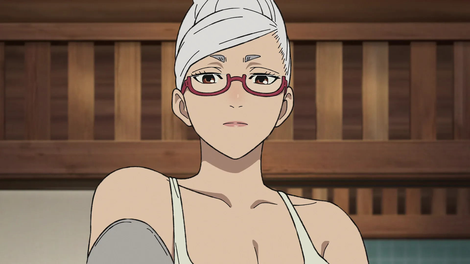 Кадр из аниме «Дандадан»