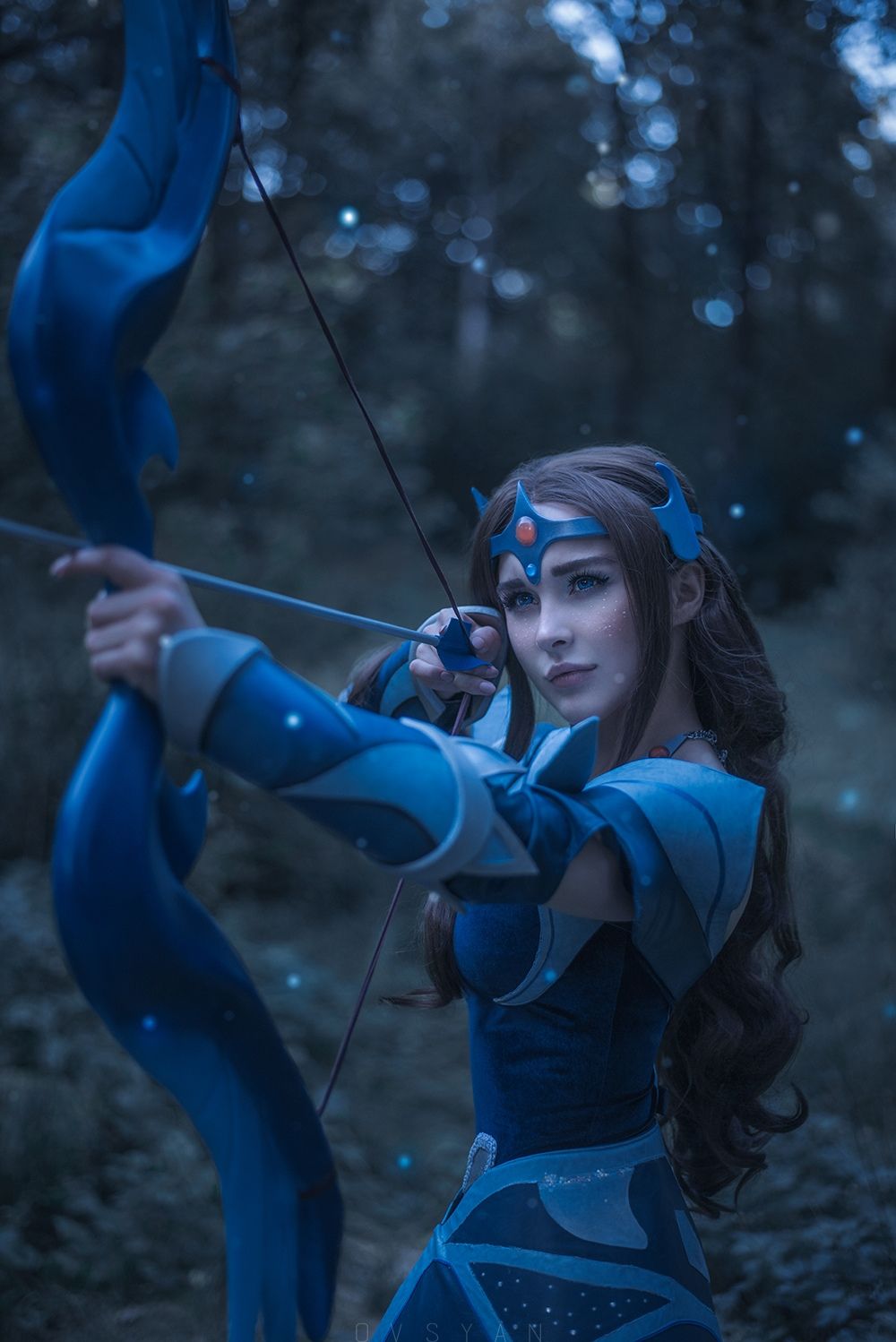 Косплей на Mirana. Косплеер: Полина Шлячина. Источник: vk.com/ovsyan_ph