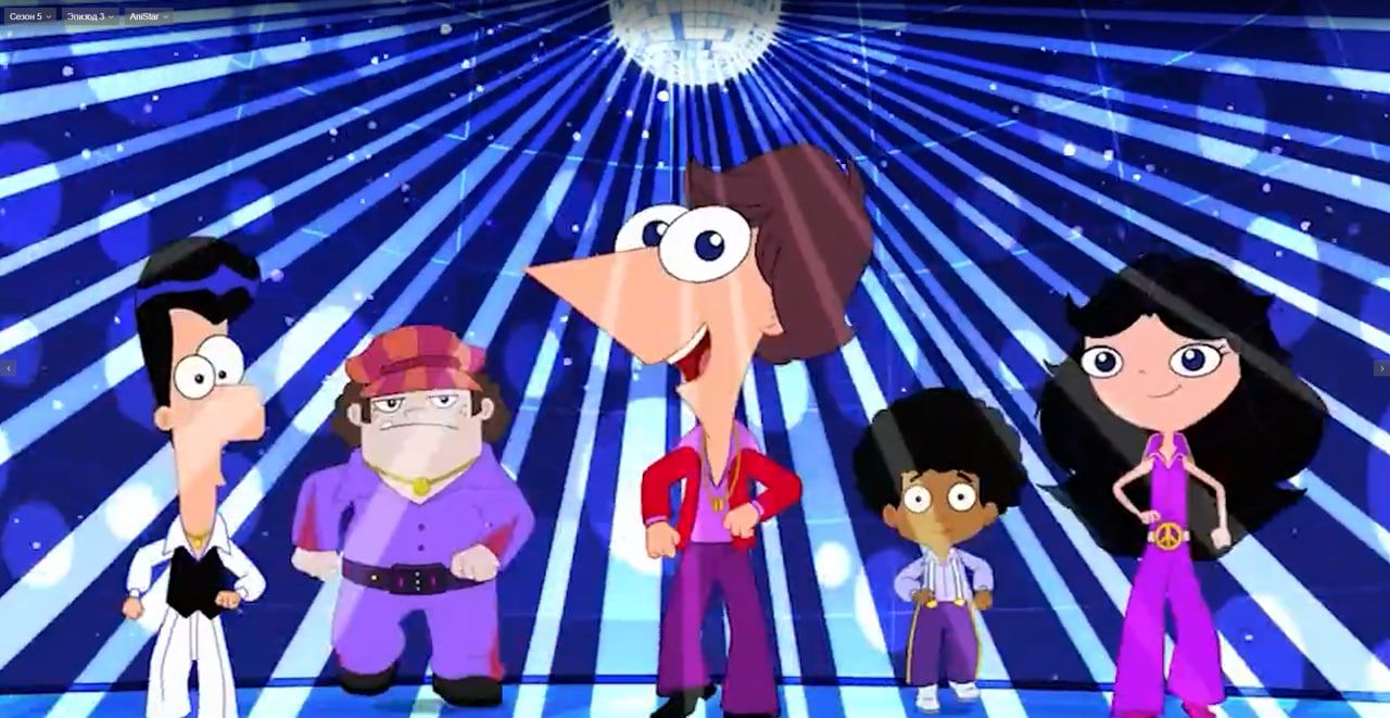 Кадр из мультсериала «Финес и Ферб»