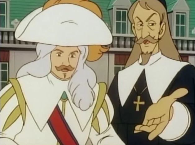 Король Франции Людовик 13 и Решелье