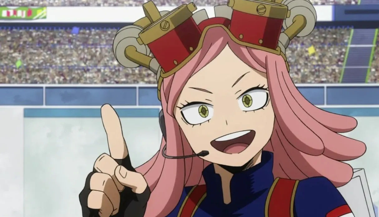 Кадр из аниме «Моя геройская академия»