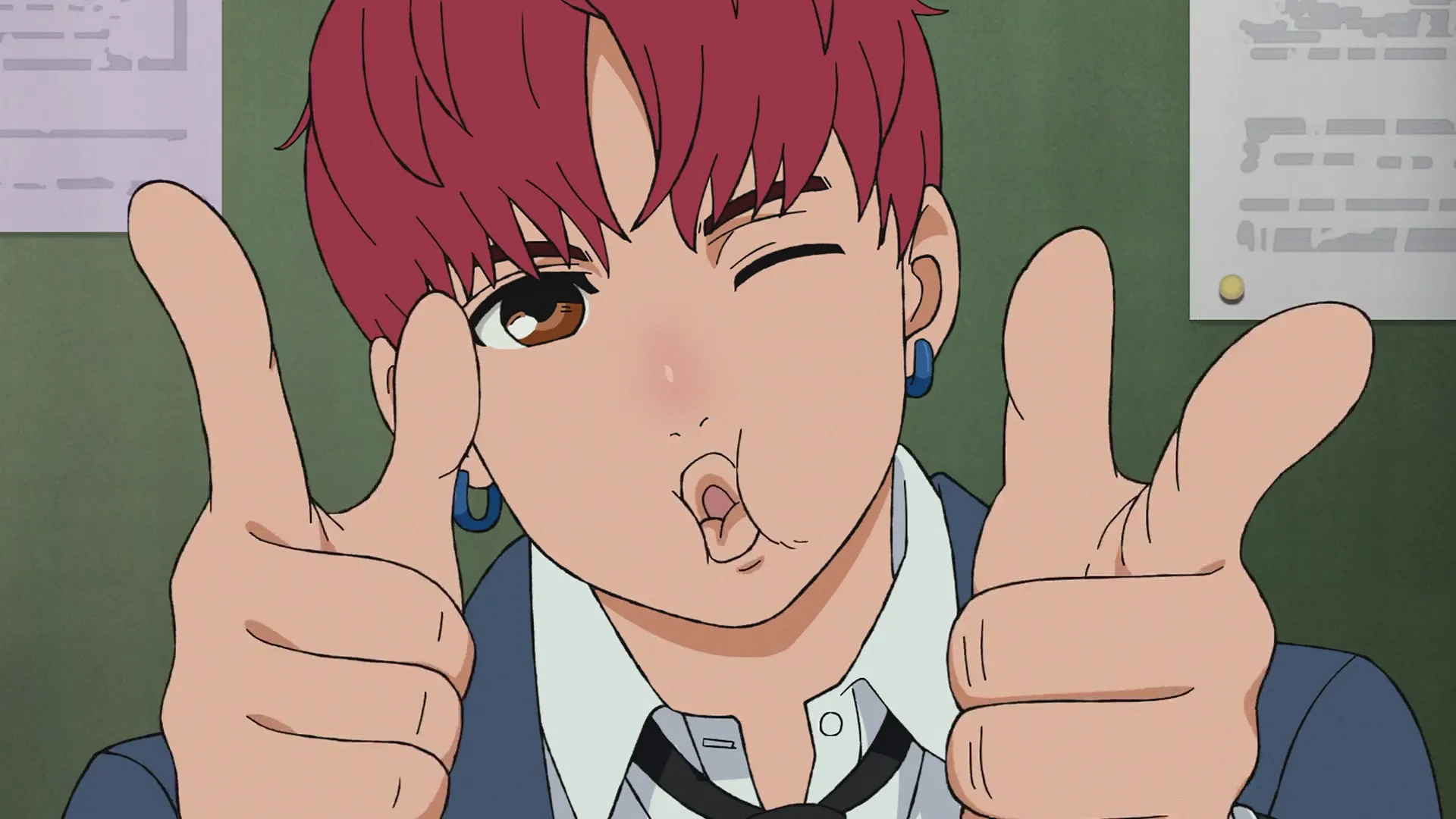 Кадр из аниме «Дандадан»