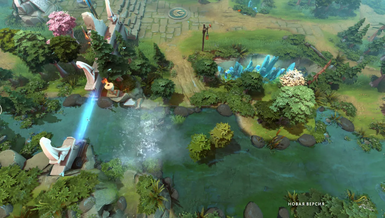 Новая карта в Dota 2 в патче 7.40