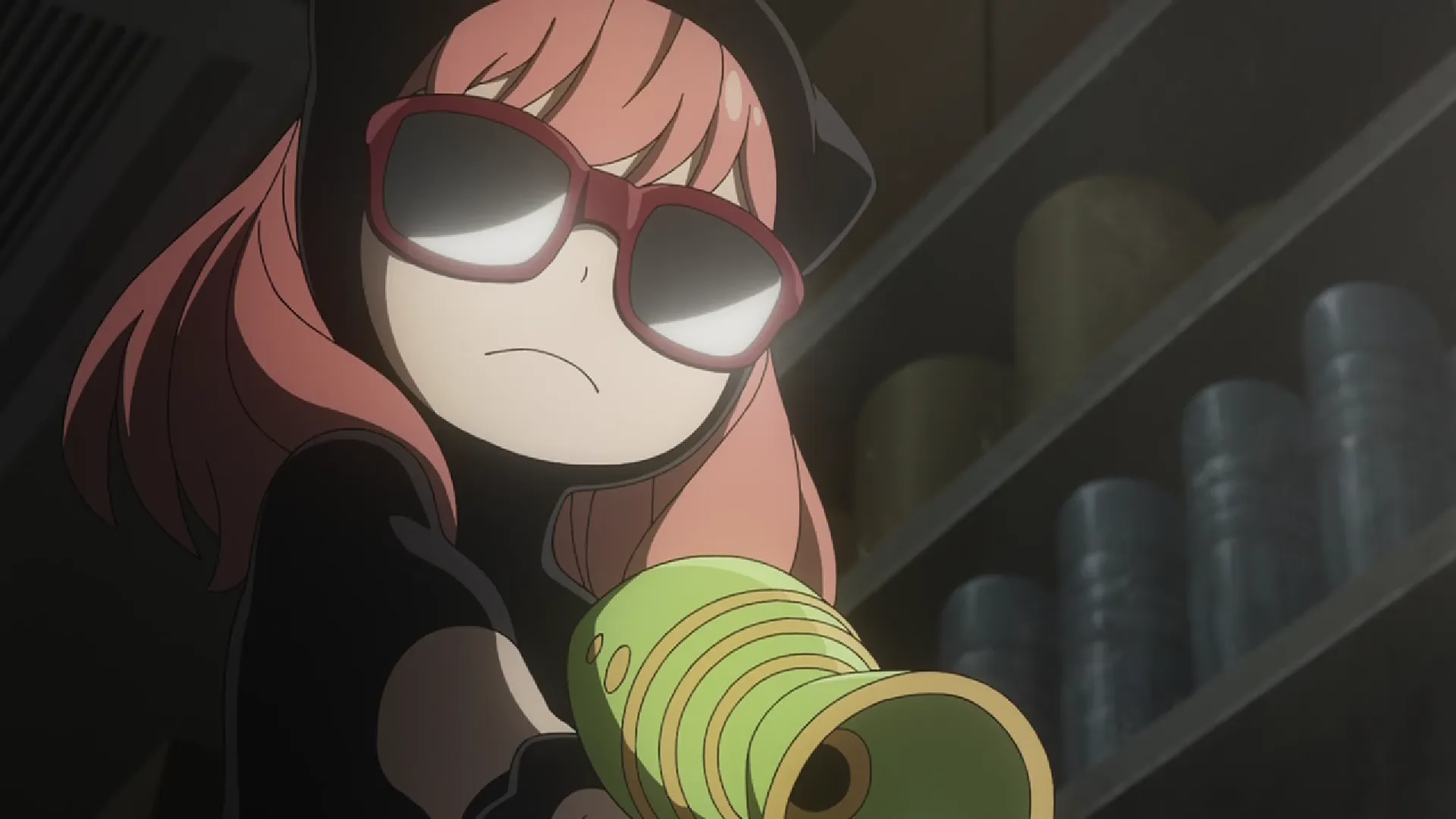 Кадр из аниме «Семья шпиона»