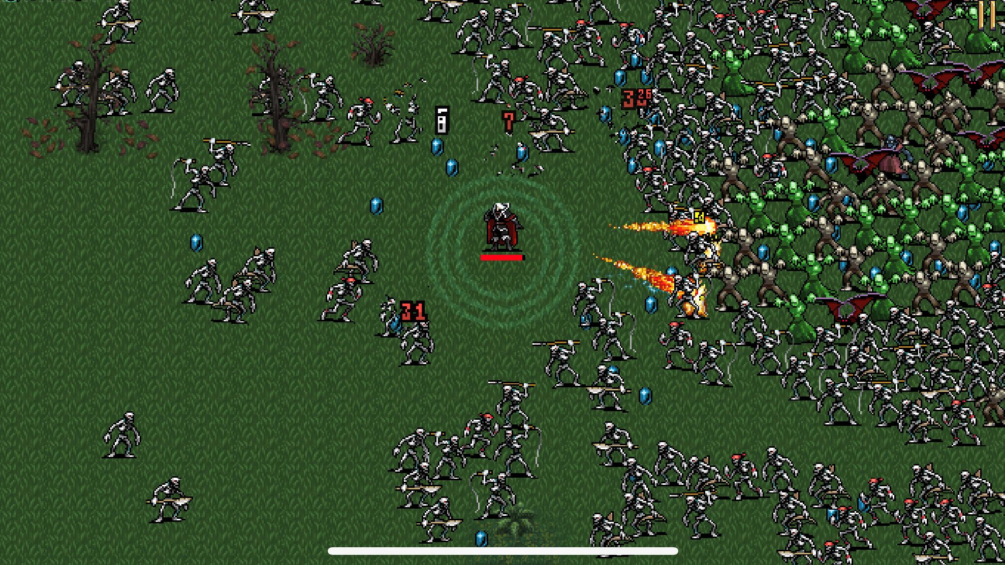 Скриншот из Vampire Survivors. Источник: Play Market 