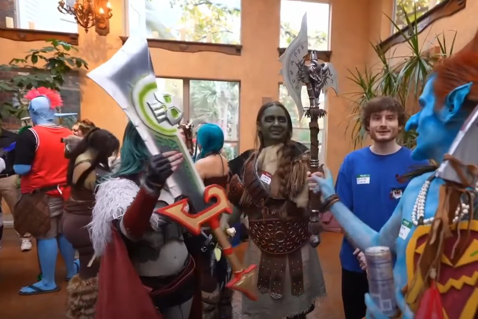Вечеринка гильдии OnlyFangs из World of Warcraft