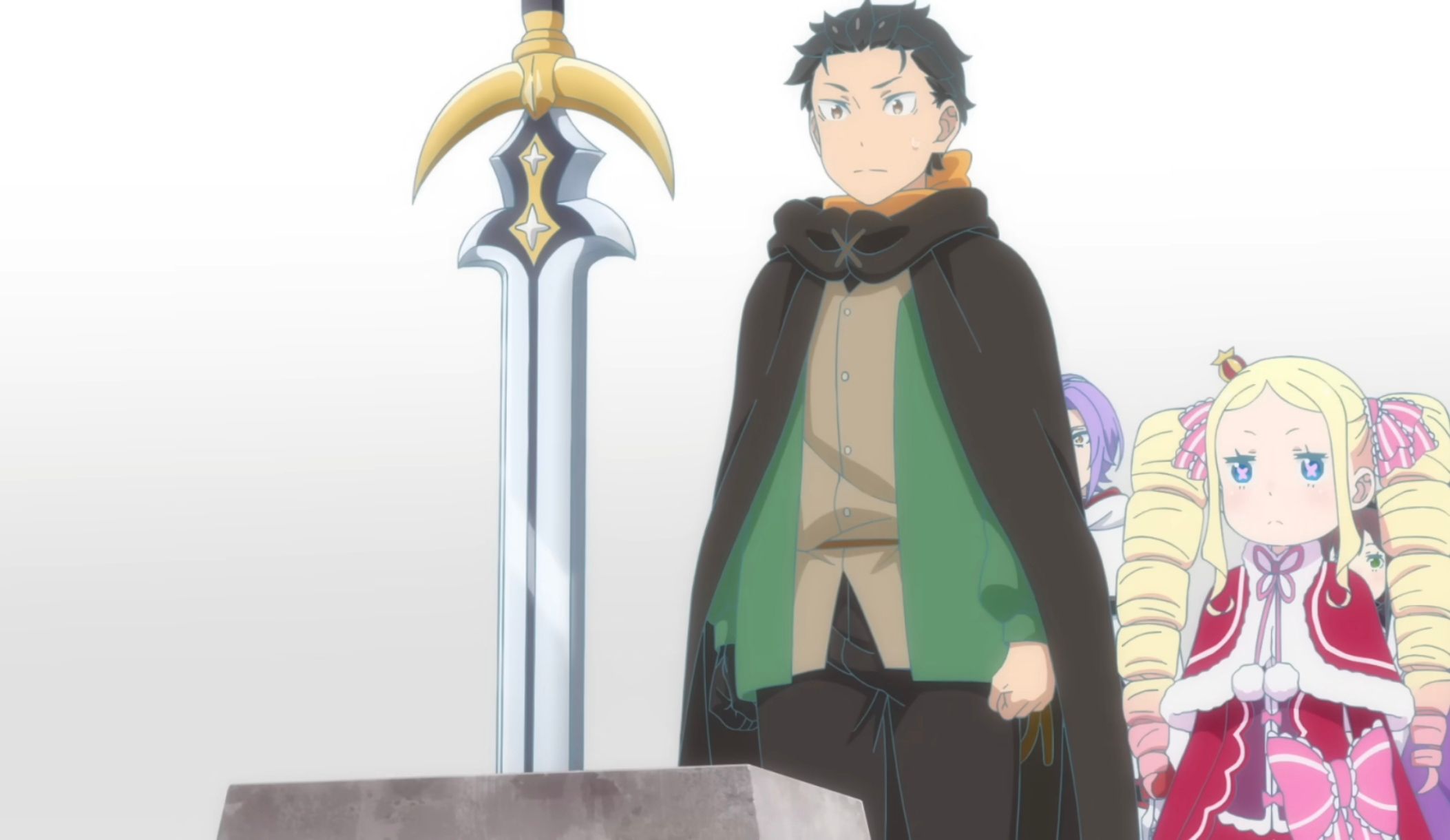 Кадр из аниме «Re:Zero. Жизнь с нуля в альтернативном мире»