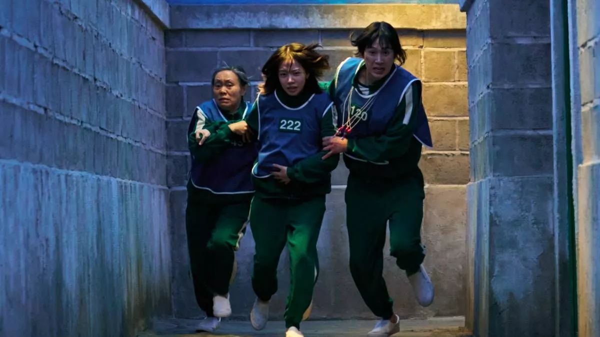 Кадр из сериала «Игра в кальмара»
