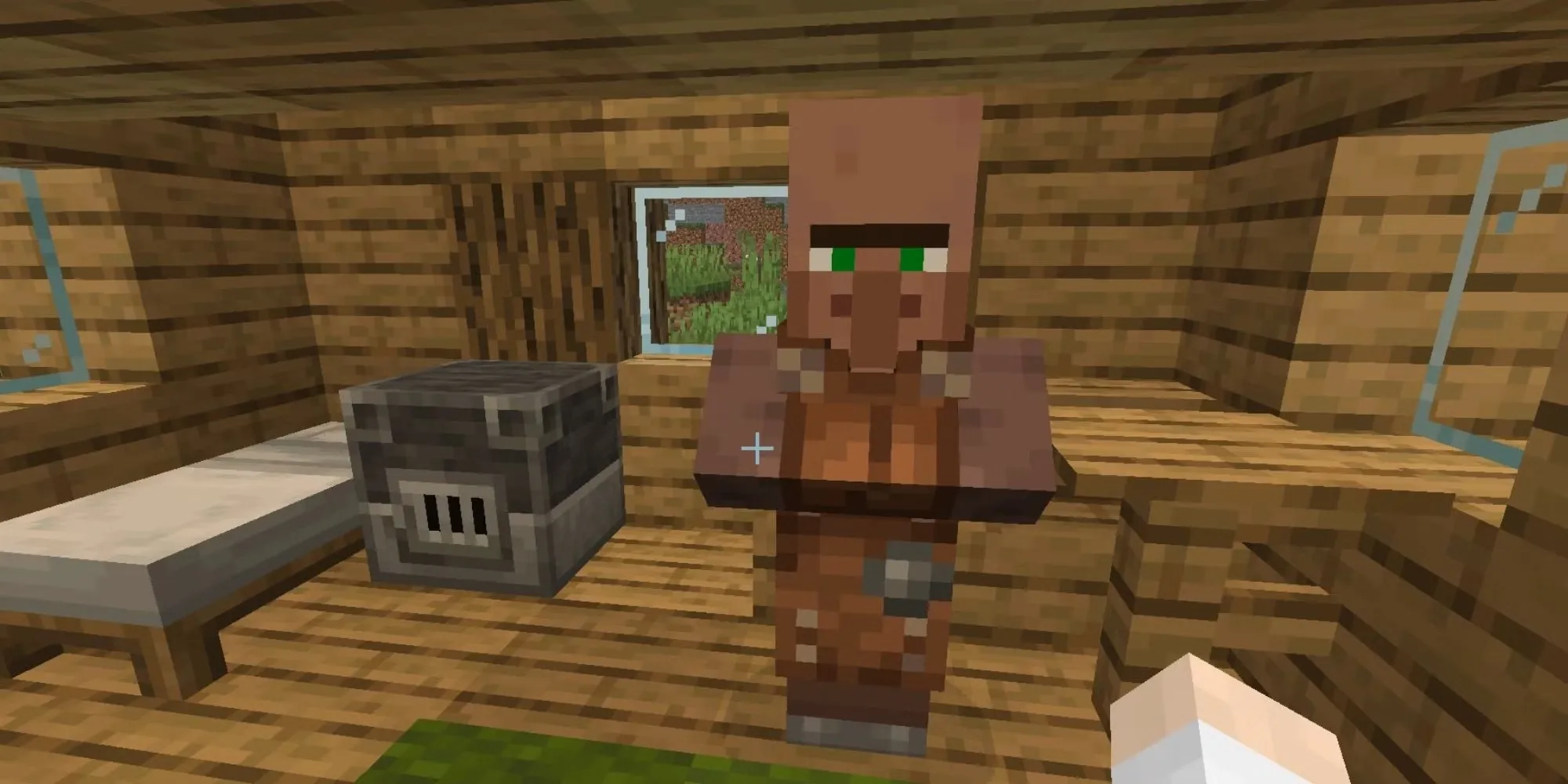 Кожевник. Скриншот из Minecraft