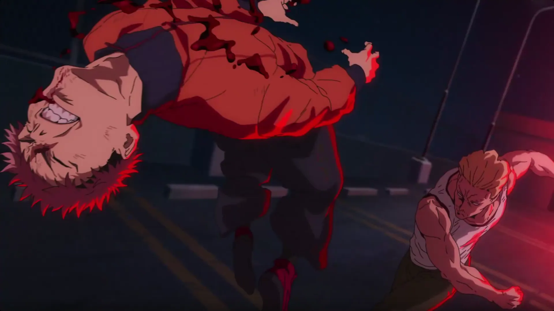 Кадр из аниме «Магическая битва: Смертельная миграция»