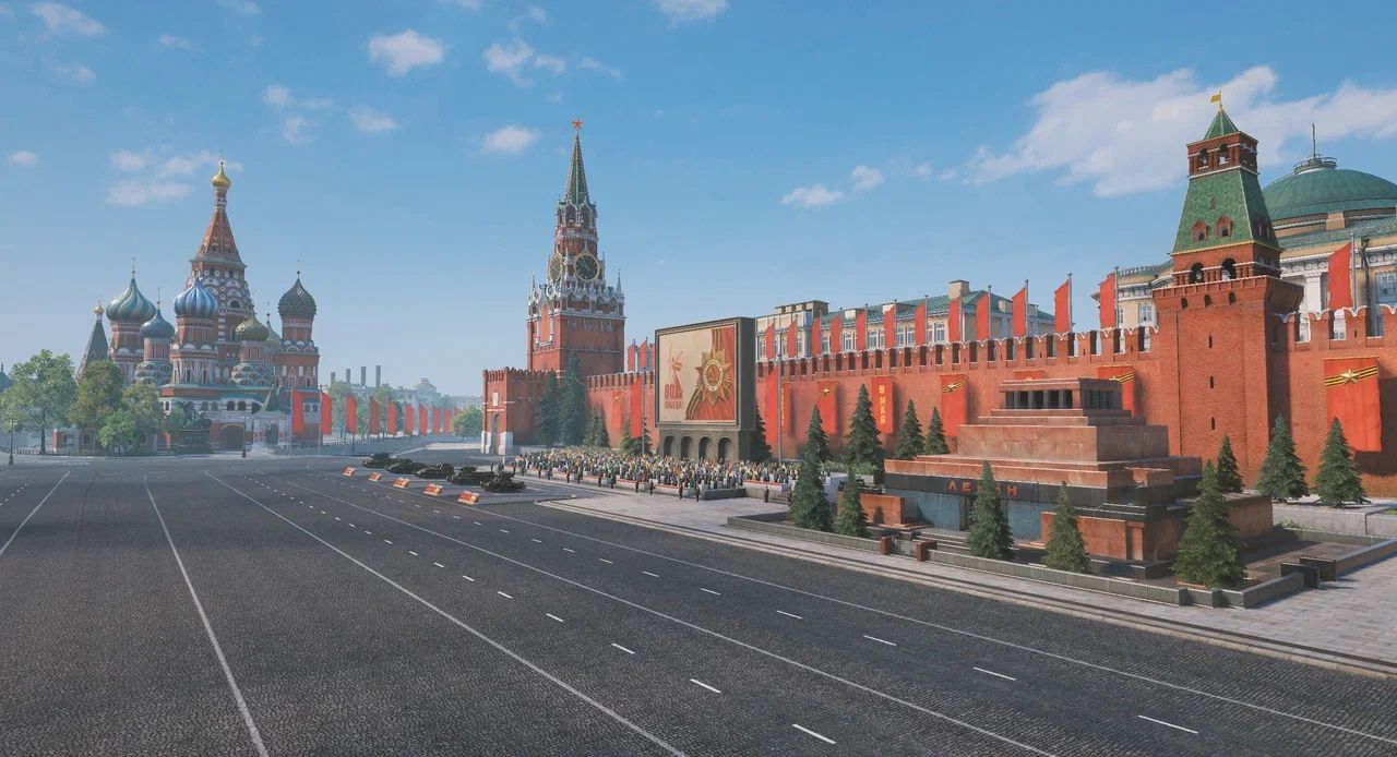 Красная площадь в «Мире танков» | Источник: пресс-релиз