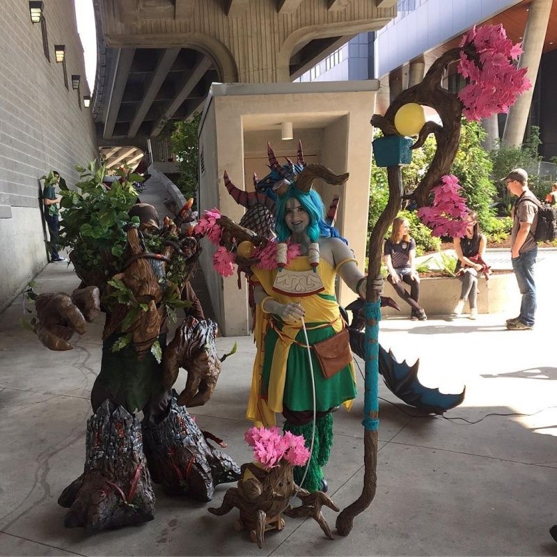 Treant Protector и Nature\'s Prophet