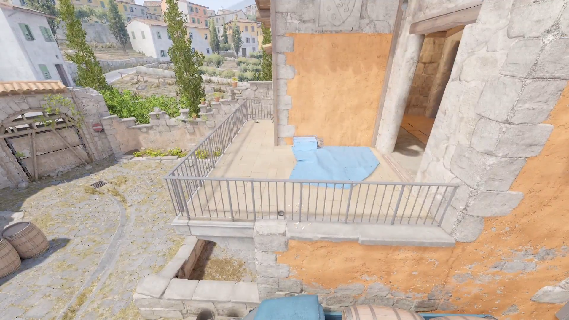 Обновленная версия балкона на Inferno | Источник: клиент CS2