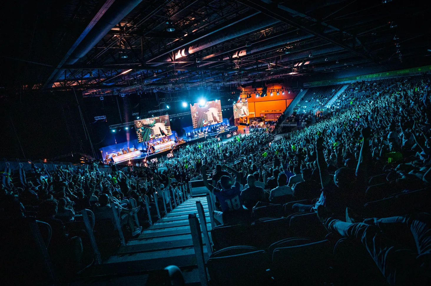 Первый этап IEM Rio Major 2022 — зал был забит под завязку | Фото: Adela Sznajder, ESL FACEIT Group