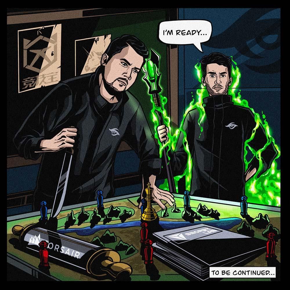 &laquo;Я готов...&raquo;. Продолжение следует | Изображение: Team Secret