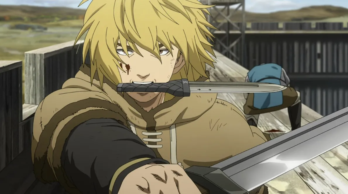 Кадр из аниме «Сага о Винланде»