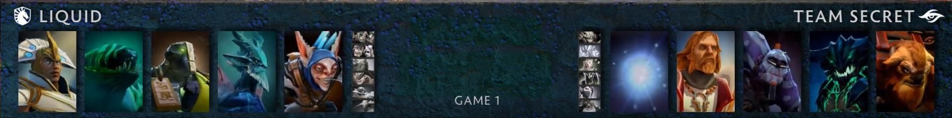 Драфт первой карты Liquid против Secret