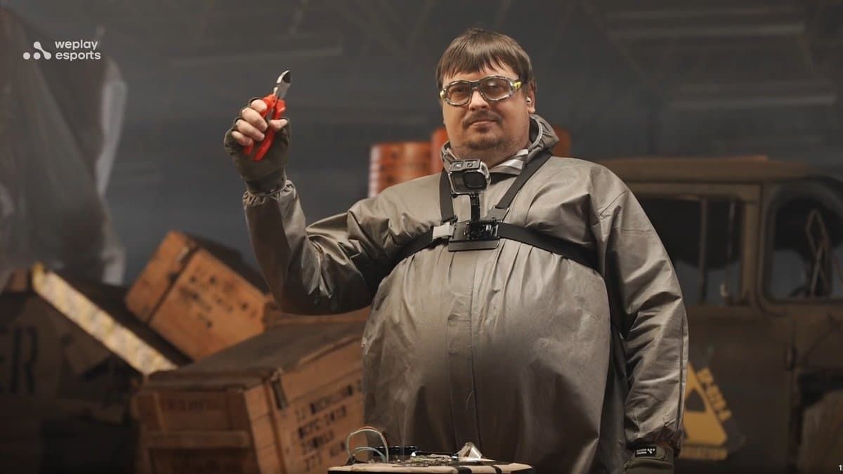 Dosia в эфире мейджора PGL Major Stockholm 2021. Иcточник: WePlay