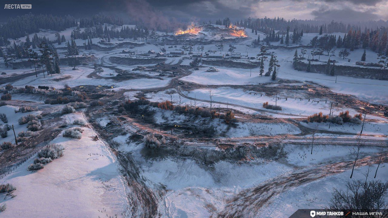 Карта «Битва за Москву» | Источник: Telegram-канал «Мира танков»