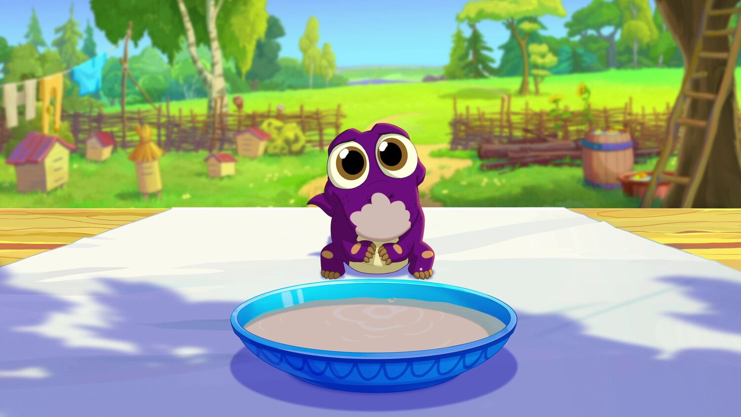 Кадр из мультфильма «Три богатыря и Пуп Земли»