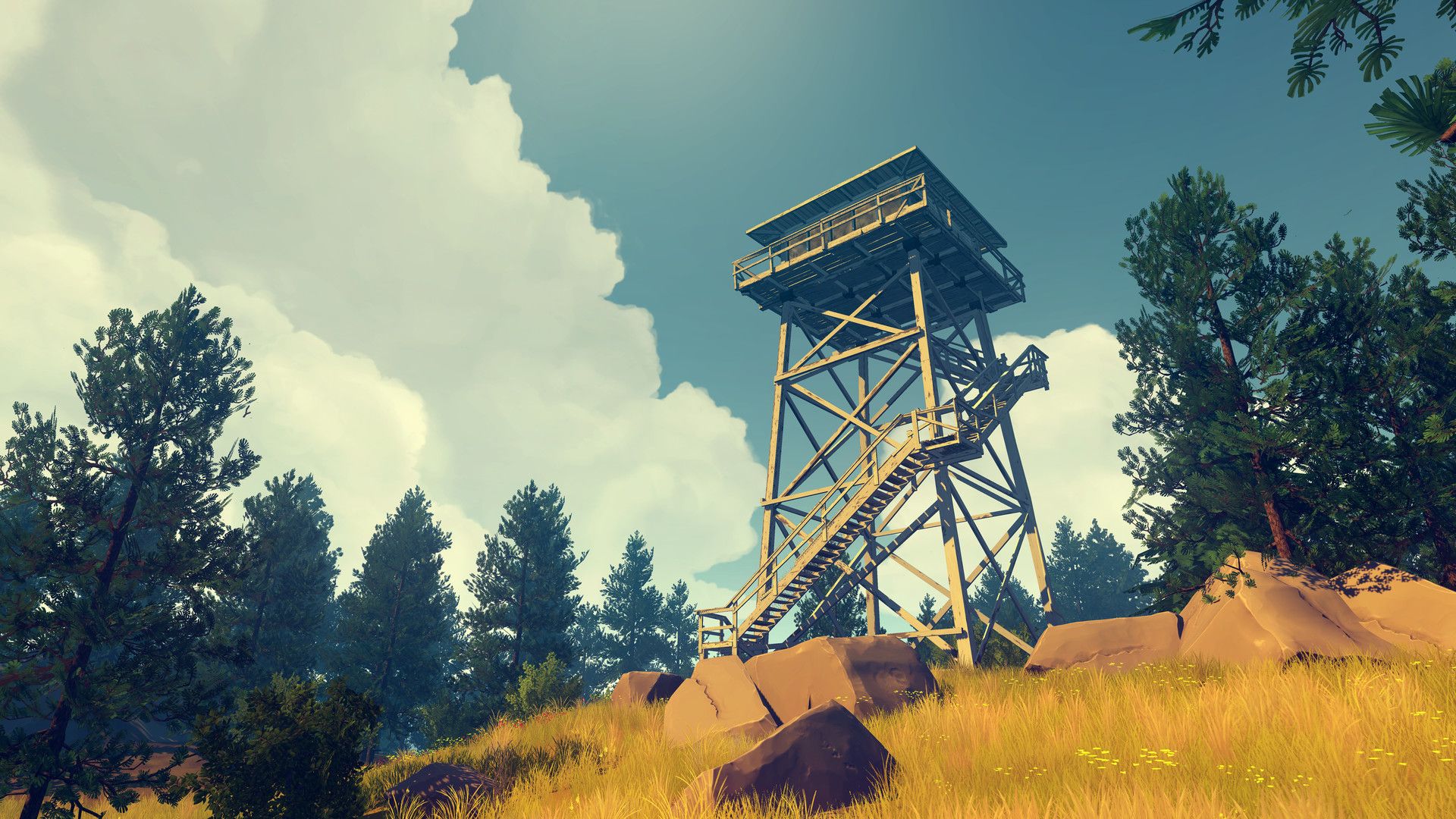 Отсутствие людей в Firewatch не мешает ей быть увлекательной
