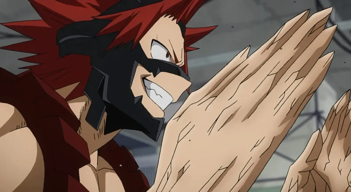 Кадр из аниме «Моя геройская академия»