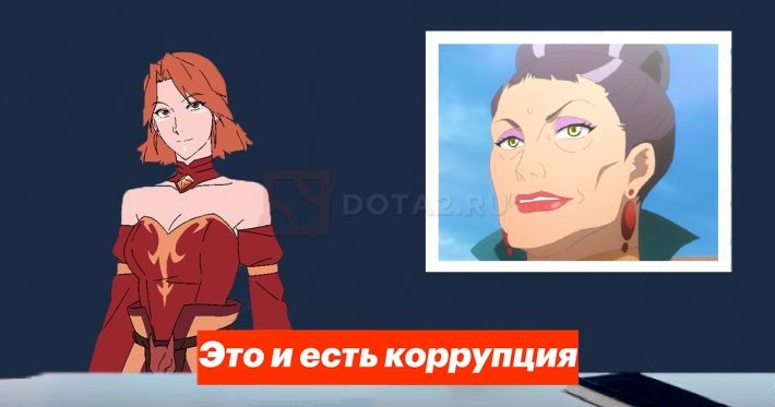 Вся борьба Лины в одном кадре