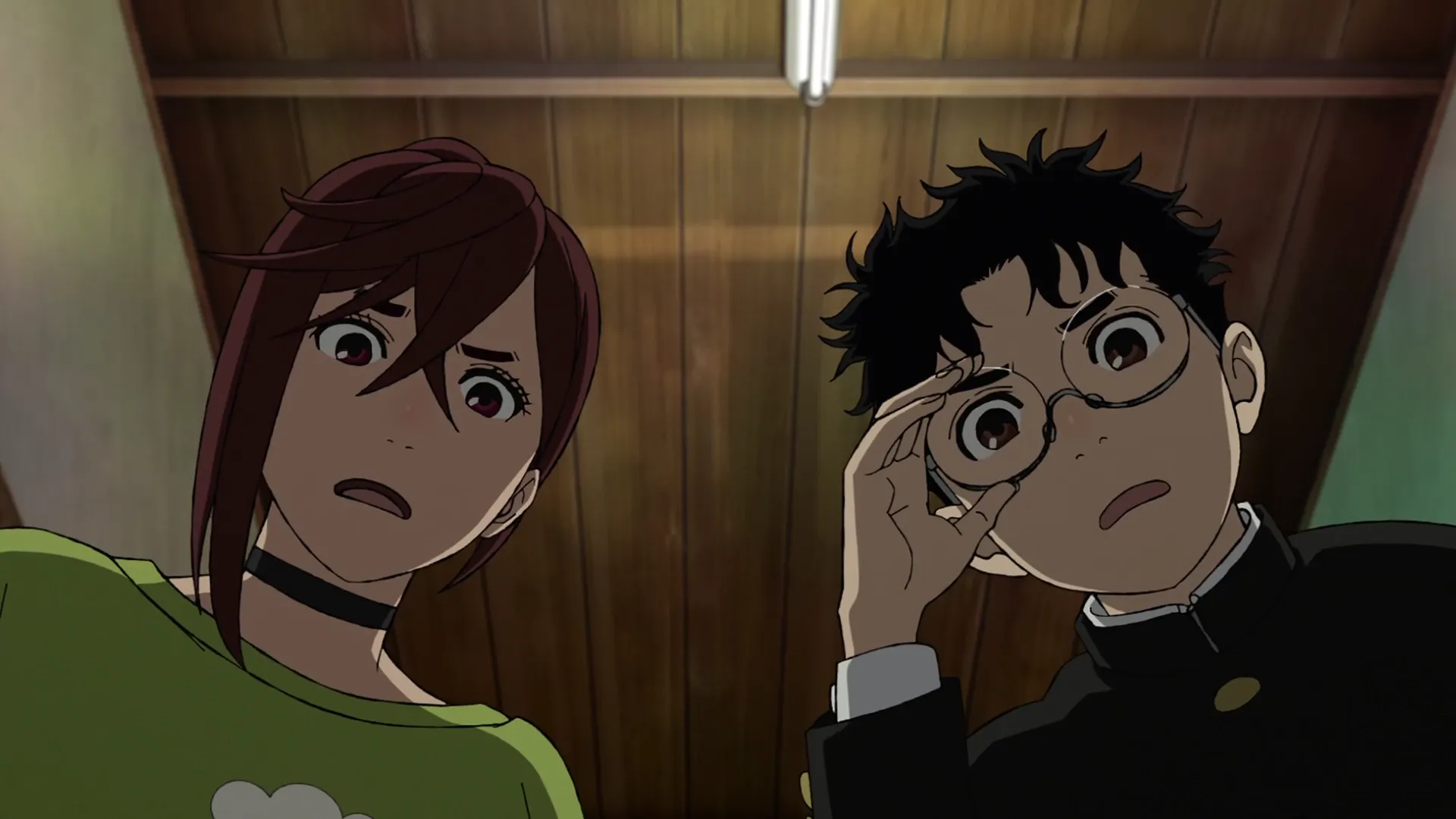 Кадр из аниме «Дандадан»