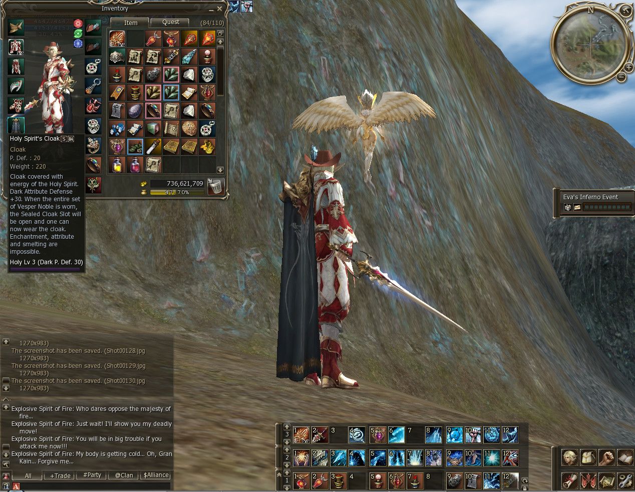 Вот такие плащи были гордостью для тех, кто состоял в клане с захваченным замком. Скрин не мой, если что:)