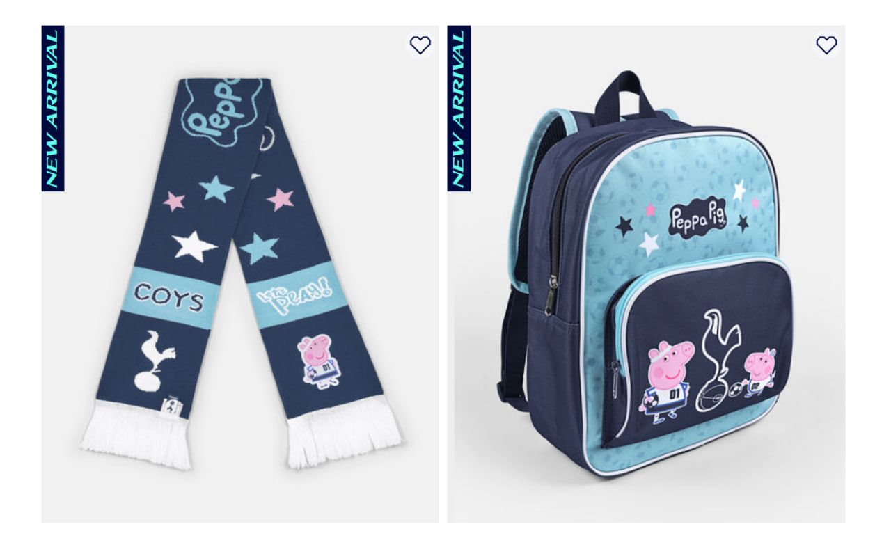 Spurs x Peppa — shop.tottenhamhotspur.com