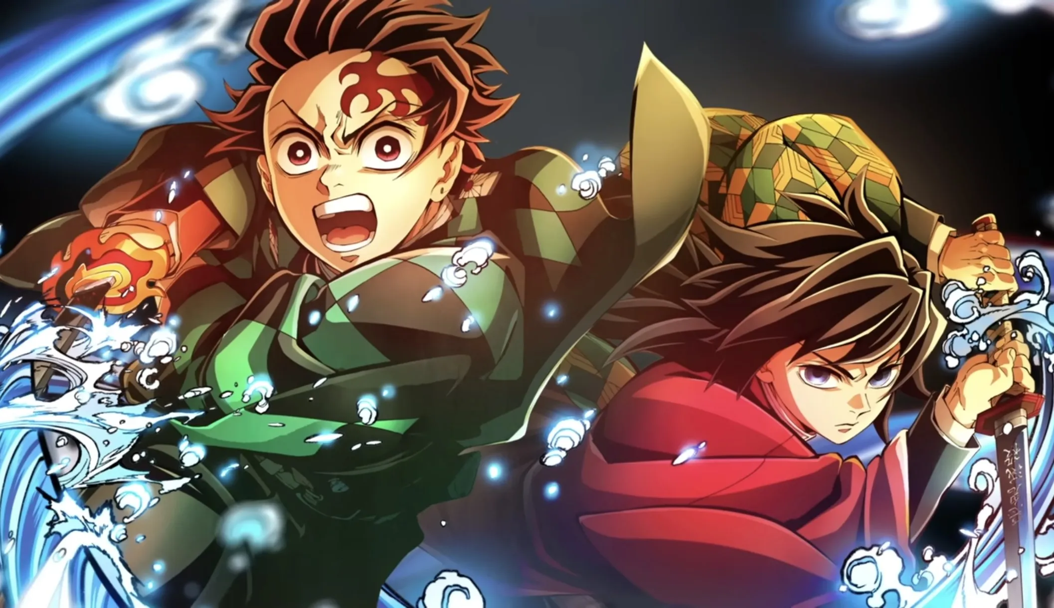 Кадр из аниме «Клинок, рассекающий демонов: Бесконечный замок»