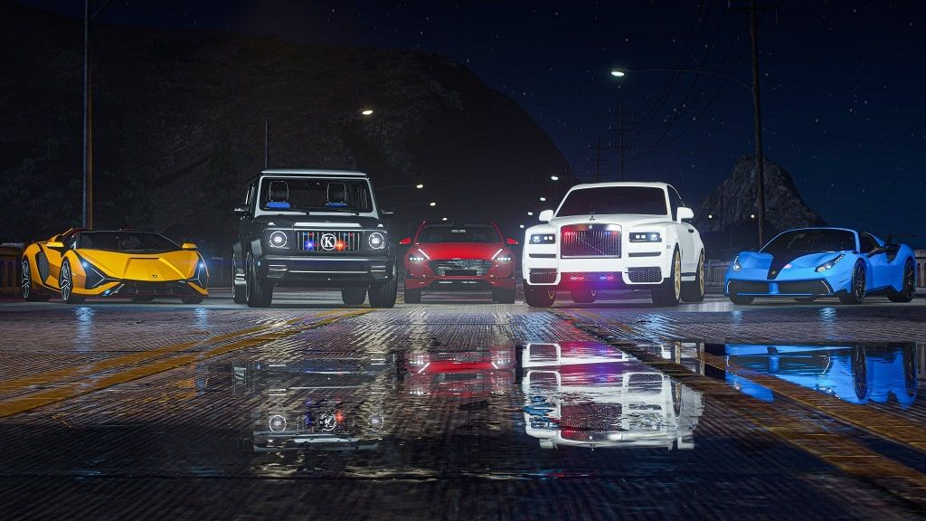Крутые тачки — одна из главных ценностей в ГТА 5 РП | Изображение: Grand RP