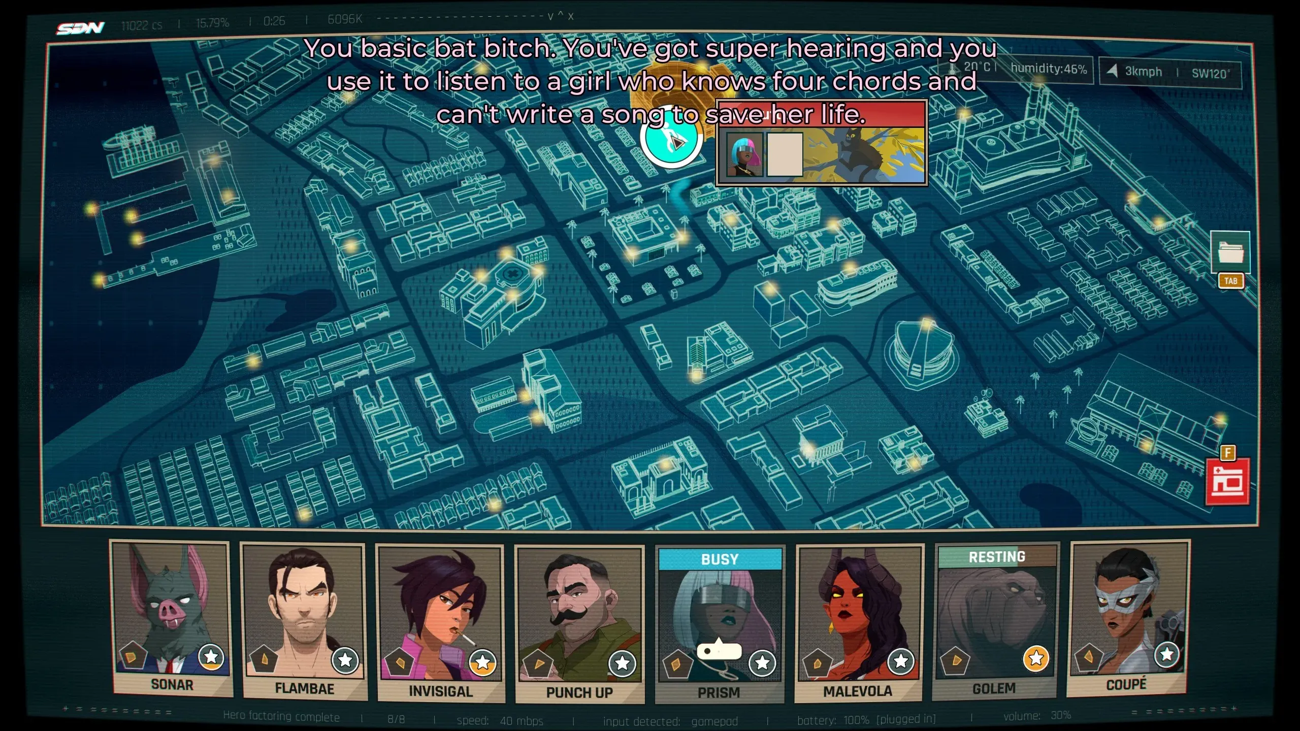 Скриншот из Dispatch. Источник: Dualshockers