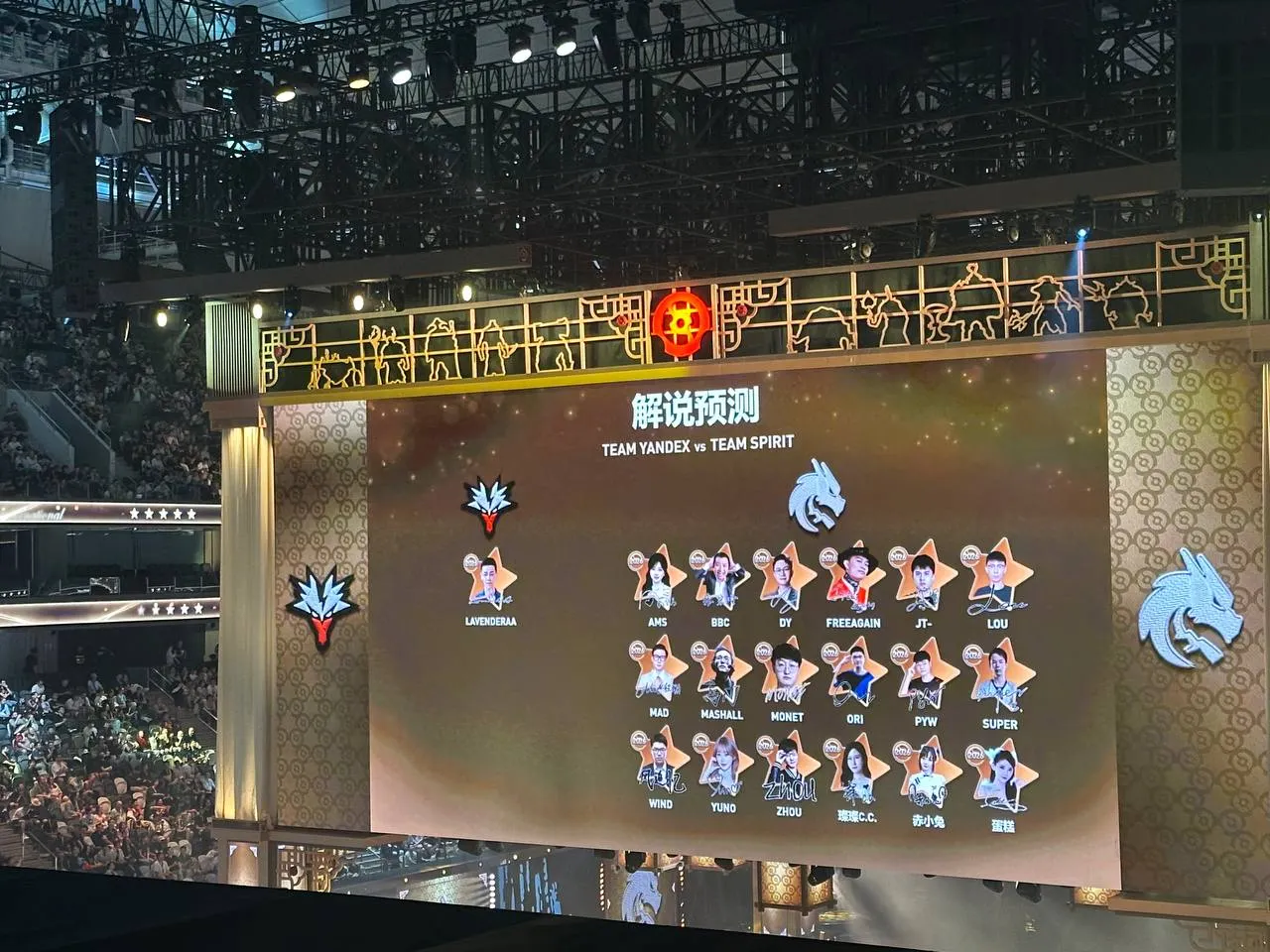 Предсказания китайских аналитиков на матч Team Yandex — Team Spirit | Источник: канал Team Yandex в Telegram