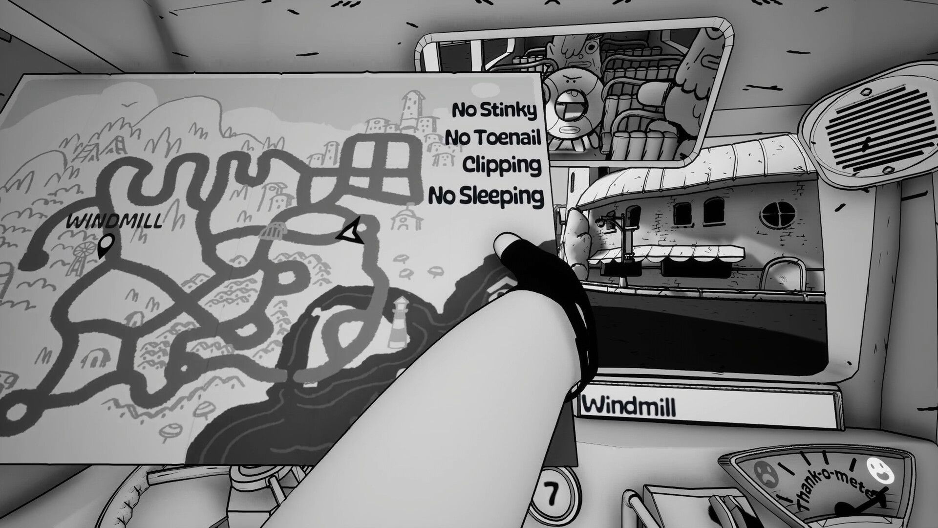 Скриншот из Thank You Bus Driver. Источник: Steam