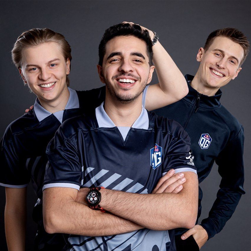 OG никак не соберутся на буткемпе, но результат все равно показывают. Источник: инстаграм @ogesports