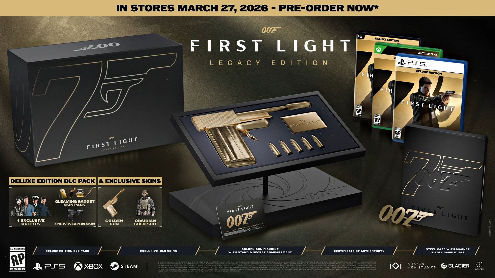 Коллекционное издание 007: First Light. Источник: пост ‪wario64.bsky.social‬ в Bluesky