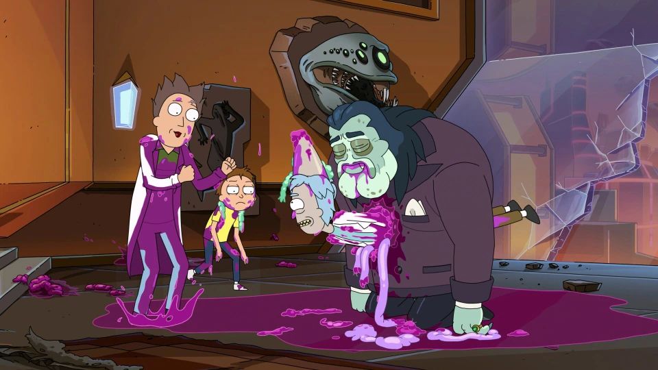 Кадр из сериала «Рик и Морти»