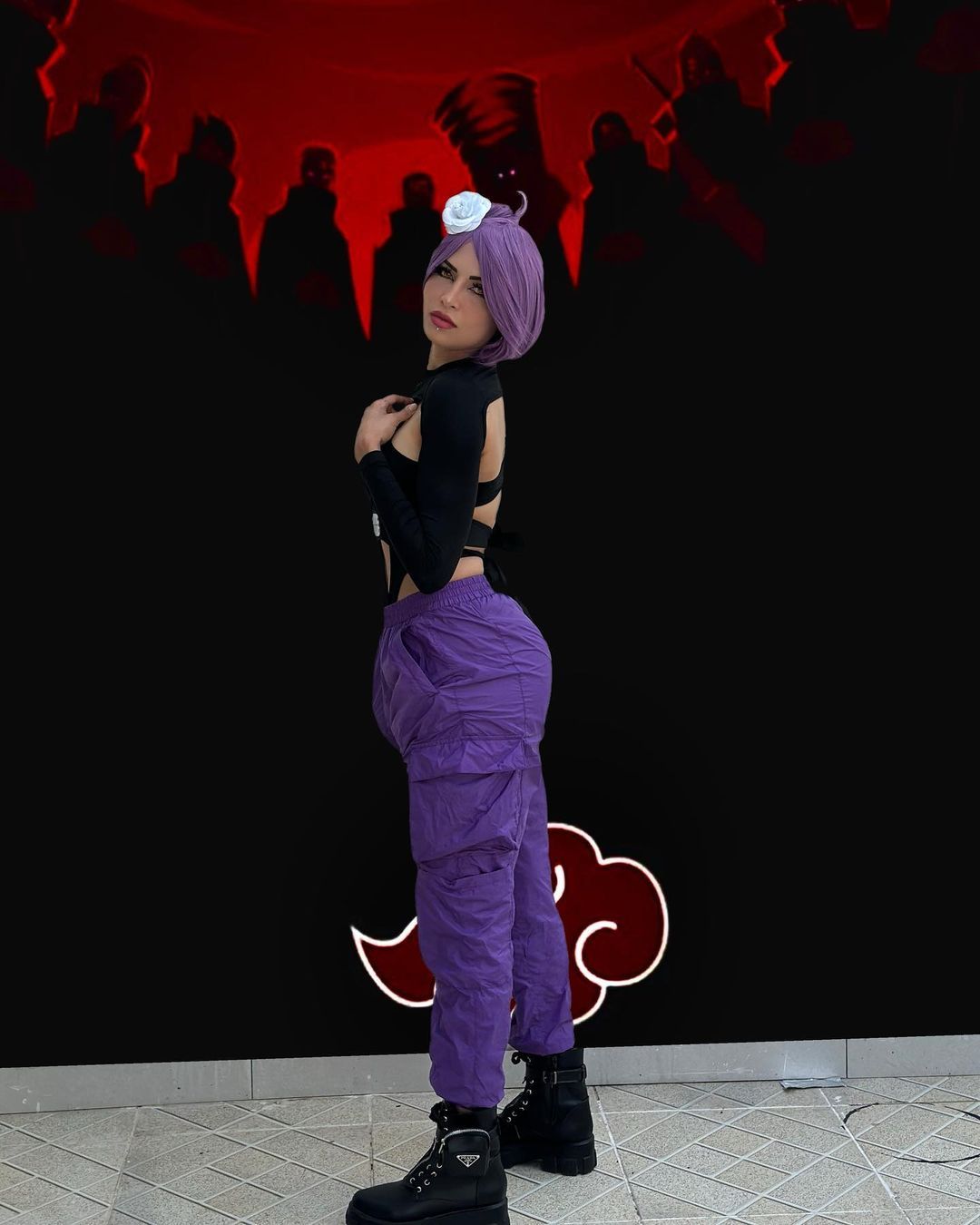 Косплей на Конан из «Наруто» от бойца UFC Поляны Вианы | Источник: соцсети Поляны Вианы