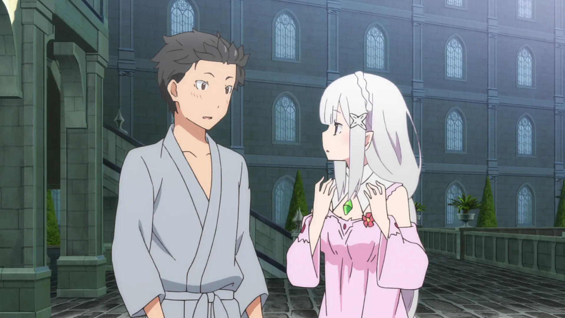 Кадр из аниме «Re:Zero — жизнь с нуля в альтернативном мире»