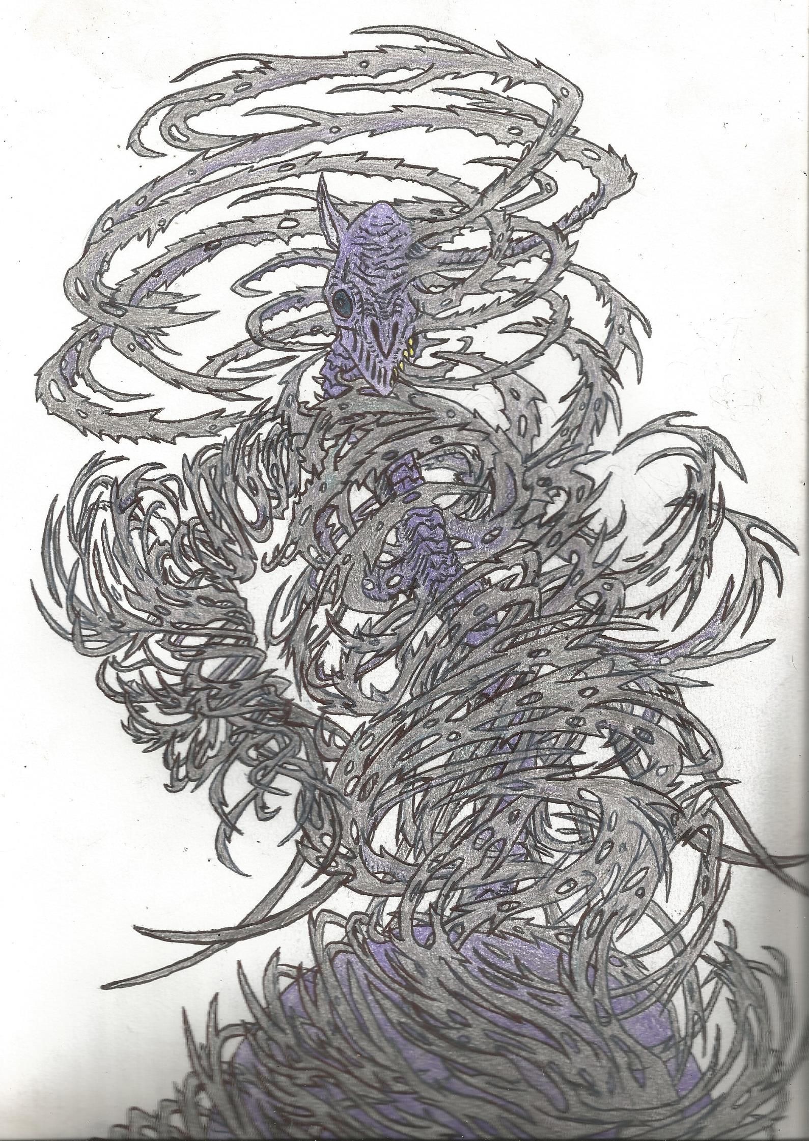 Одно из фанатских представлений внешнего вида Мордиггана | Источник: lovecraft.fandom.com