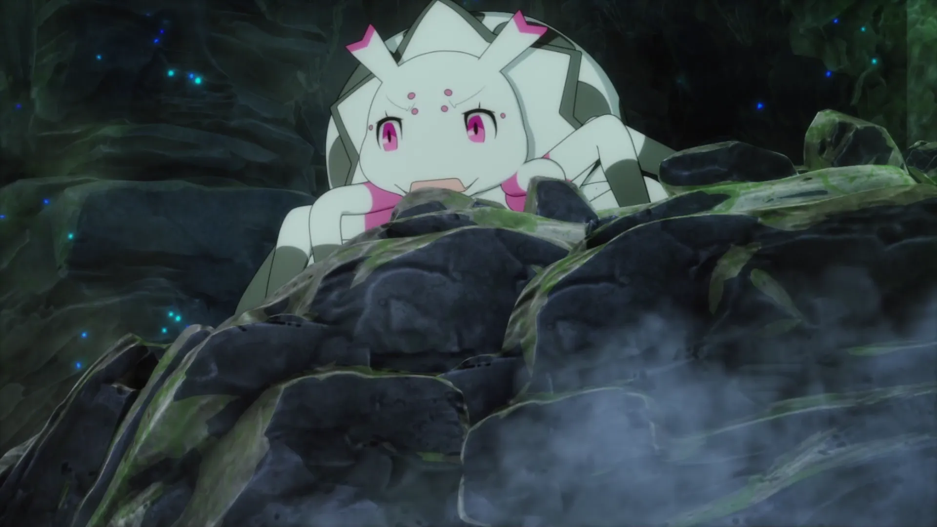 Кадр из аниме «Да, я паук, и что же?»