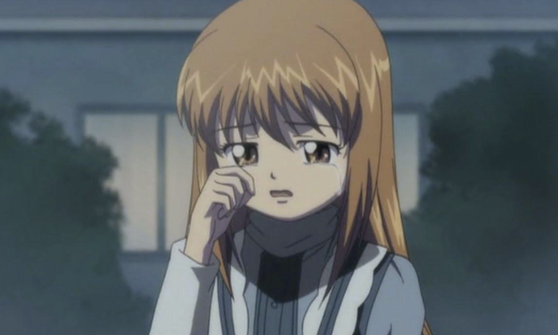 Кадр из аниме «Озорной поцелуй»