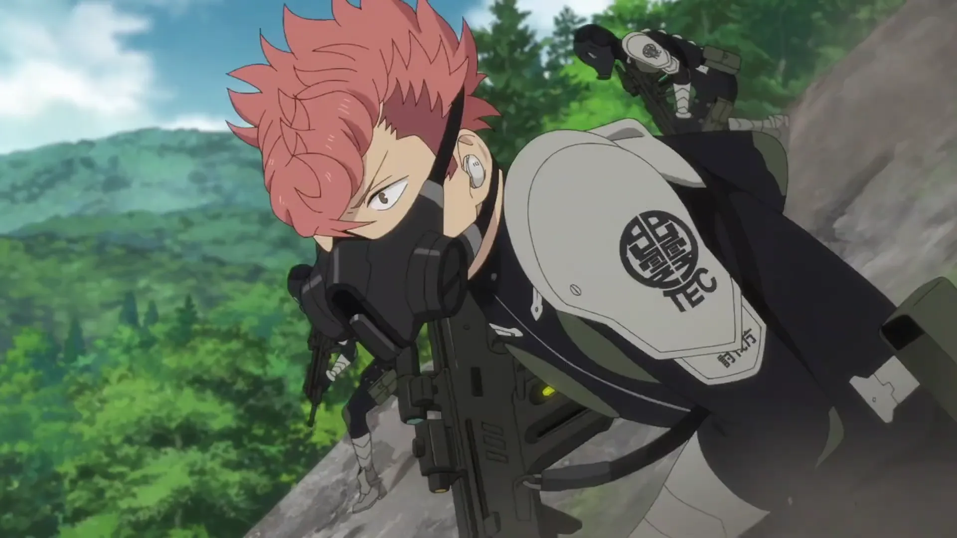 Кадр из аниме «Кайдзю № 8»