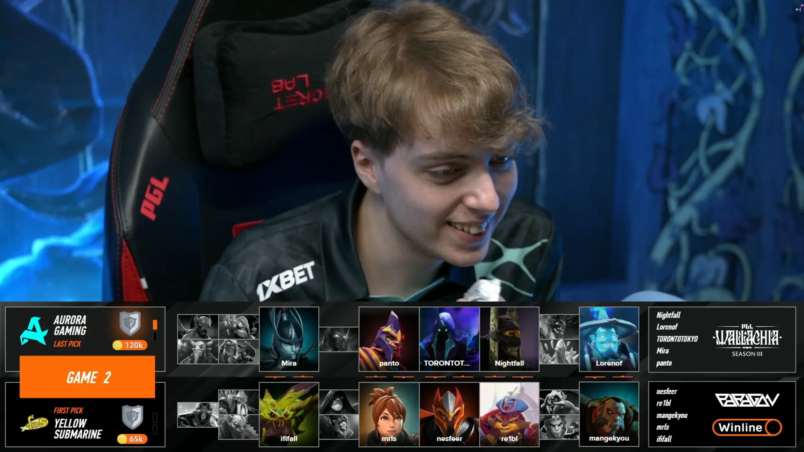 Источник: twitch.tv/dota2_paragon_ru